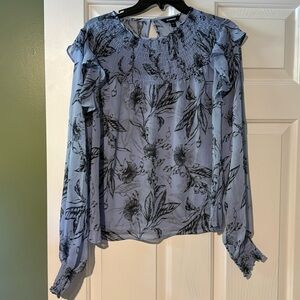 Express top great for the office or a night out with a black Cami under!